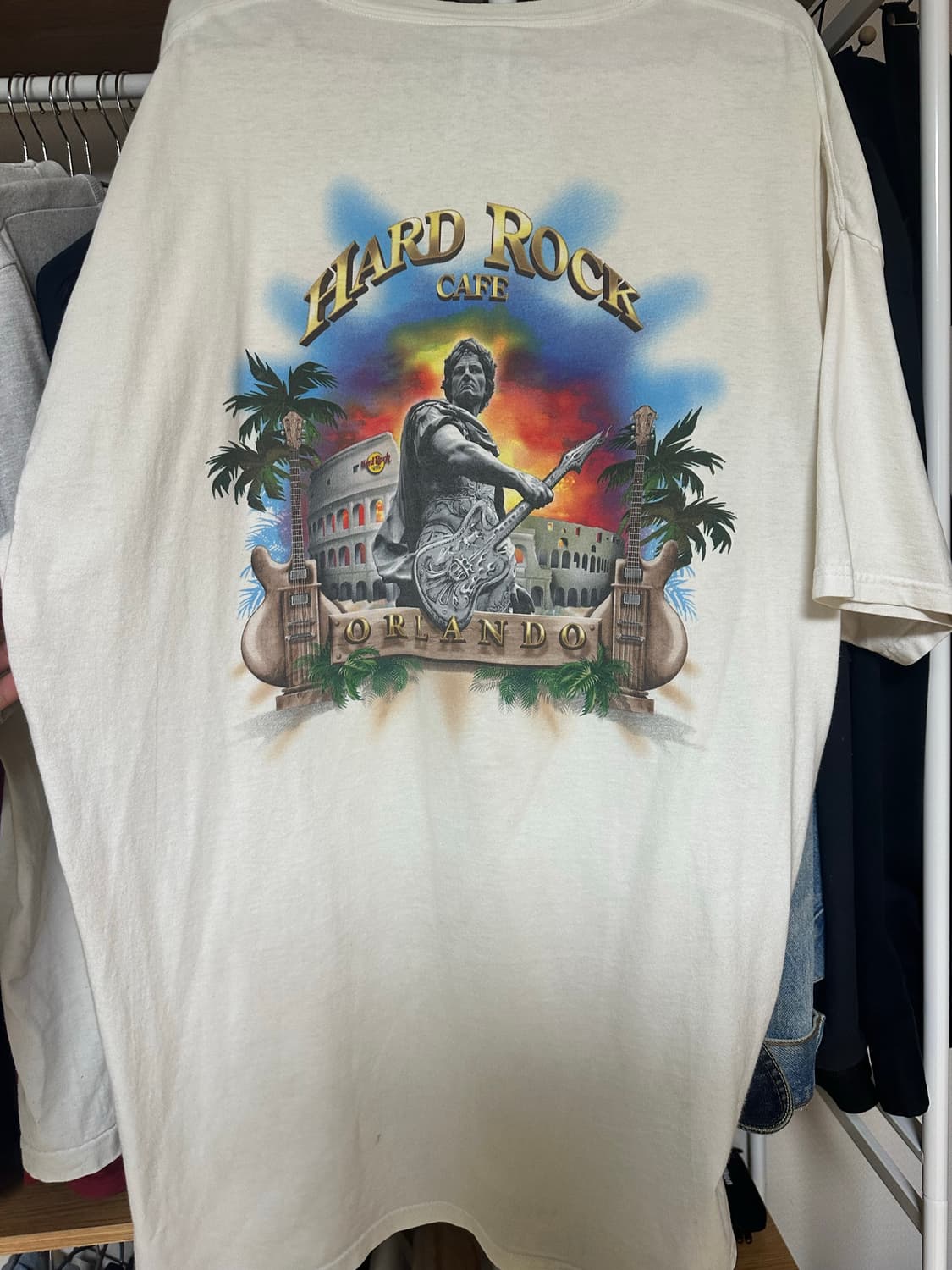 하드락 카페 올랜도 티셔츠 XL-2XL 상품이미지2