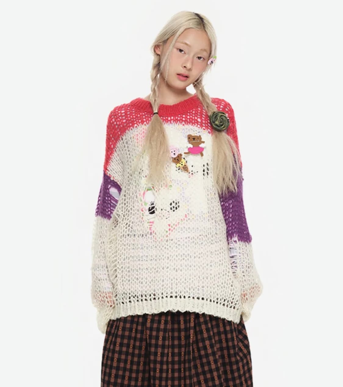 유쓰배쓰 니트 상품이미지1