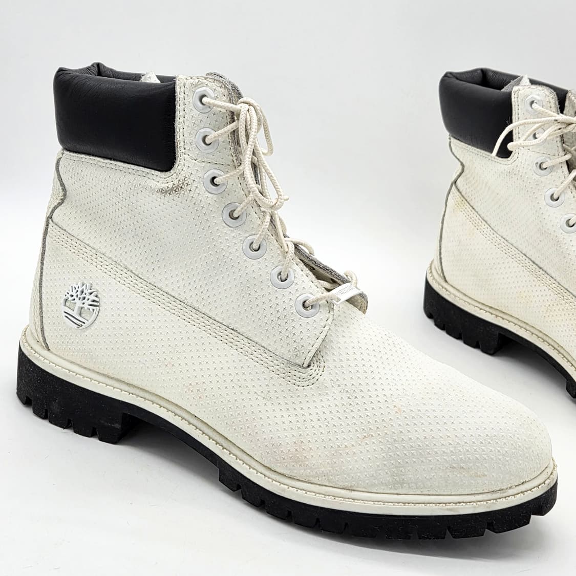  팀버랜드 6인치 프리미엄 워크부츠 화이트 (9.5)  상품이미지6