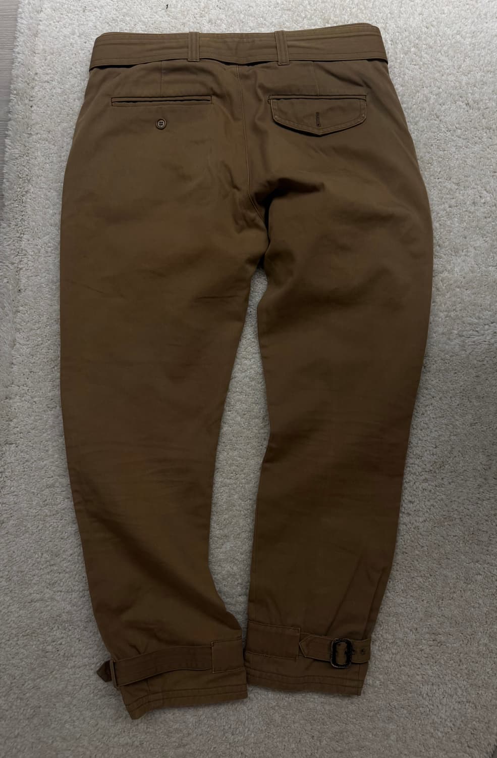 드리스반노튼 벨티드 코튼 팬츠 (48size) 상품이미지2