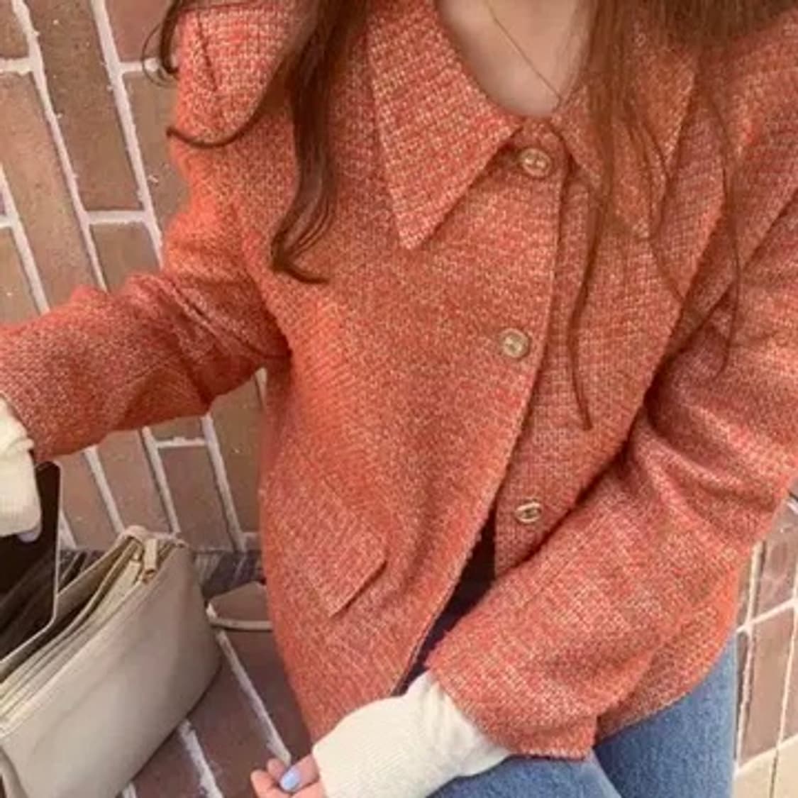 메이비베이비 디어리스트 트위드 자켓 새상품 상품이미지4