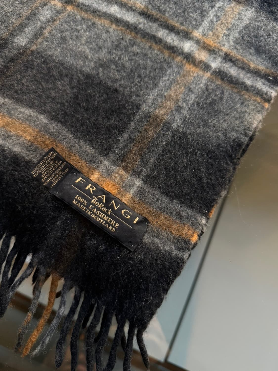 FRANGI 스코티쉬 캐시미어 머플러 상품이미지10