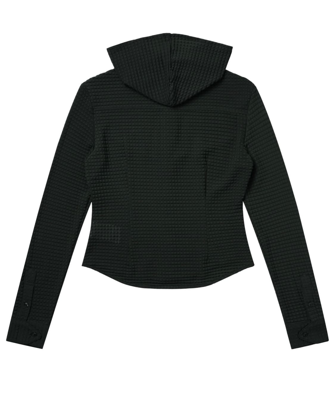 코이세이오 ROUND HOODIE SHIRTS_CHARCOAL 상품이미지2