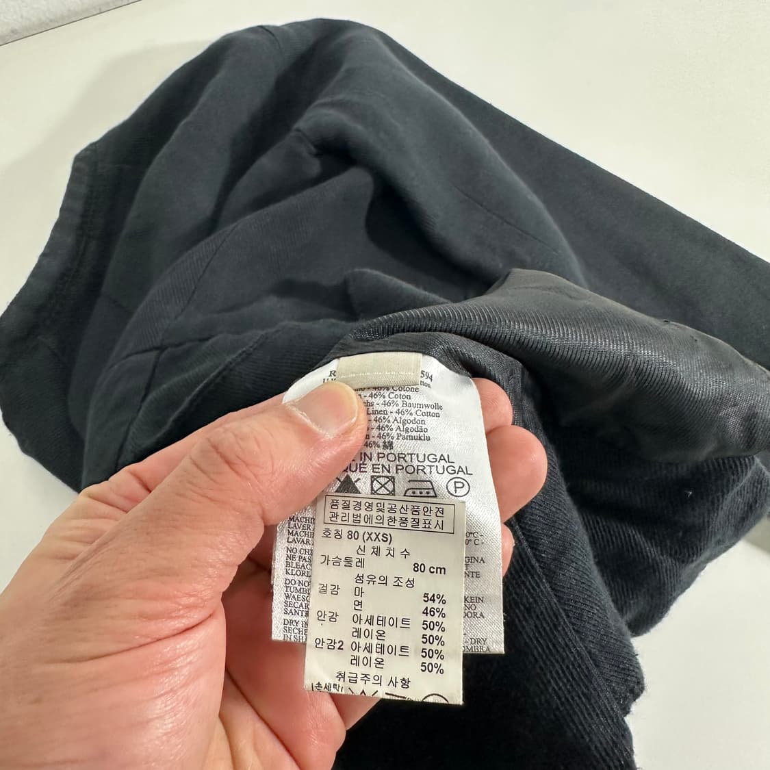 XXS 디젤 DIESEL BLACK GOLD 논카라 크롭자켓 상품이미지7