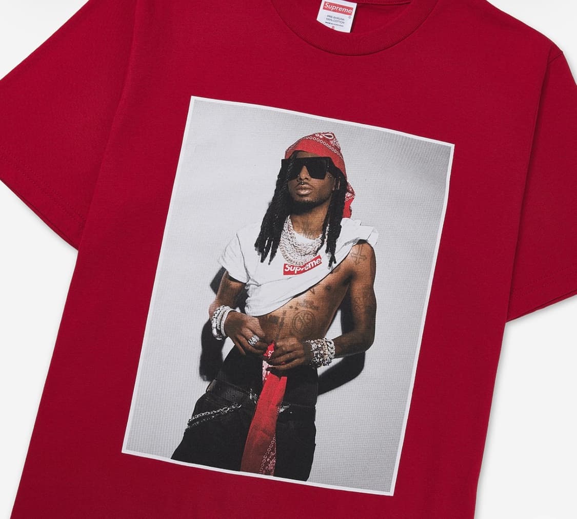 슈프림 플레이보이 카티 티셔츠 레드 - 25FW 상품이미지2