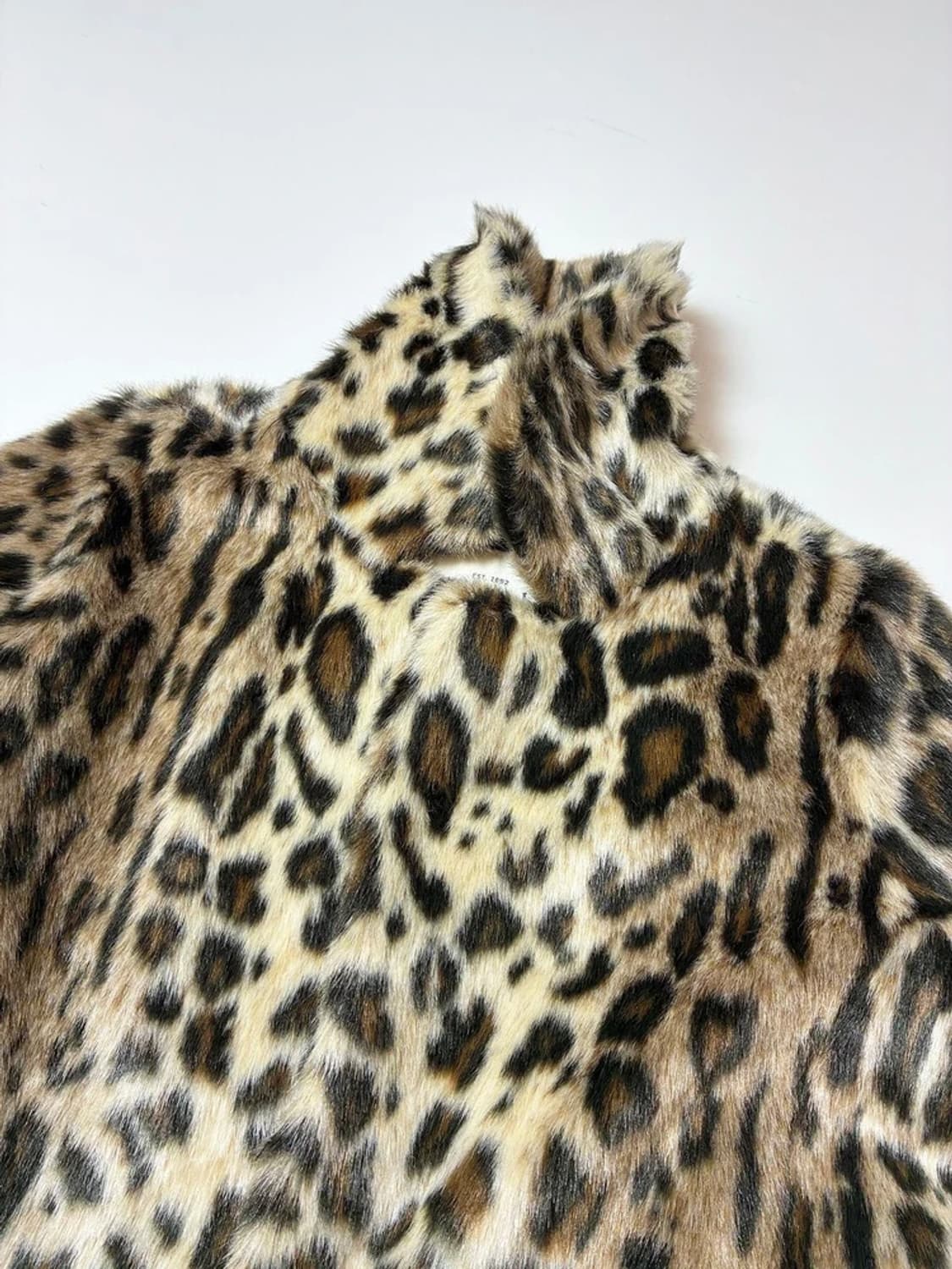 아베크롬비 00's Y2K 긱시크 레오파드 퍼 자켓 PN8207 상품이미지3