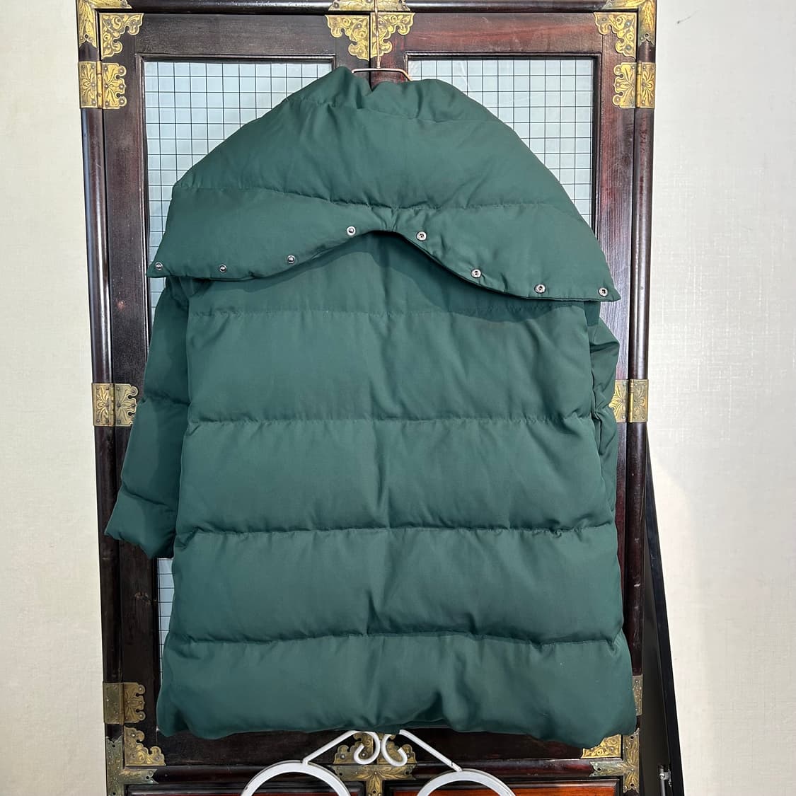 이세이 미야케 pleats please 컨버터블 후디드 다운 코트 상품이미지4