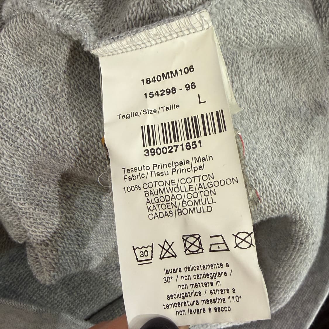 [L] MSGM 스펠아웃 맨투맨 상품이미지6