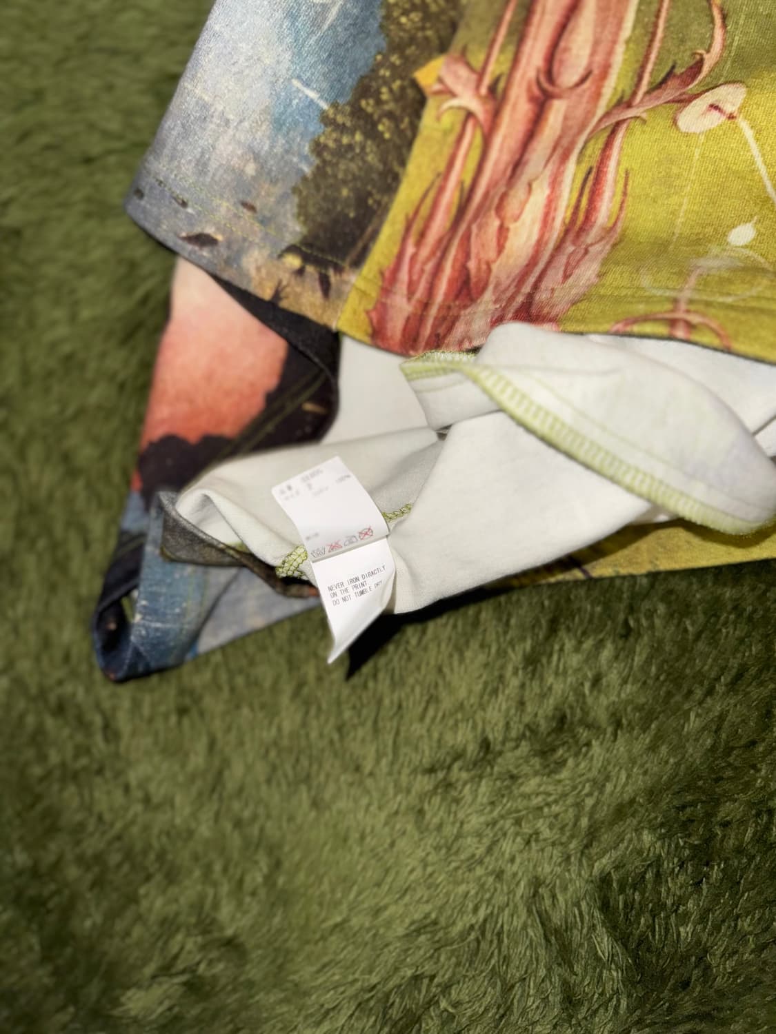 [2] 언더커버 X 히에로니무스 보스 아트워크 올오버 티셔츠 상품이미지7