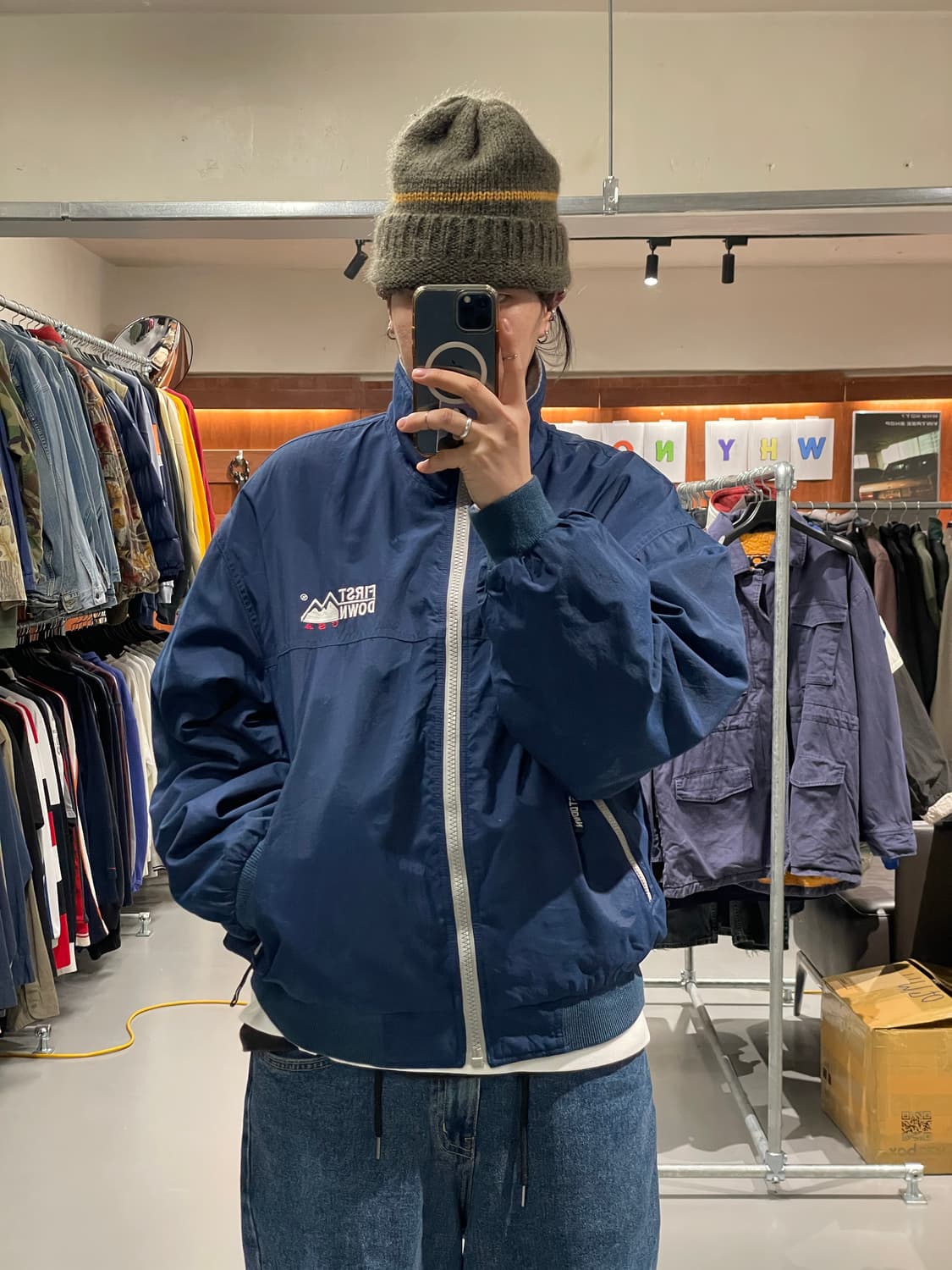 퍼스트다운 리버시블 플리스 자켓   상품이미지1