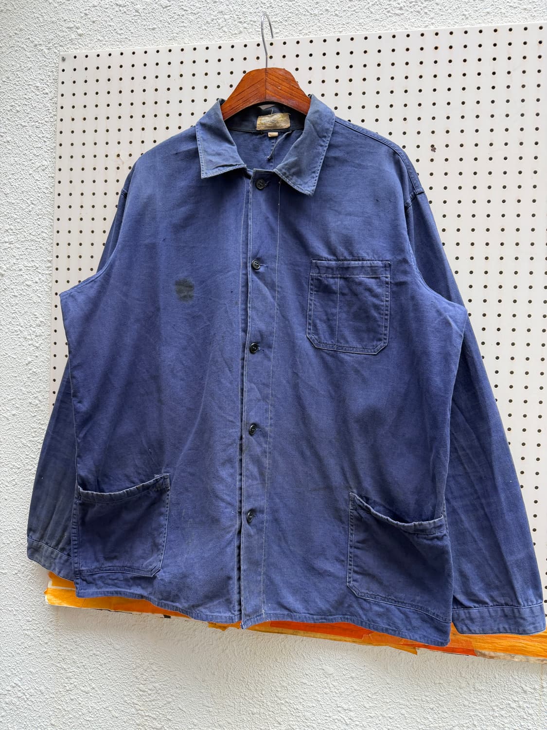 1960s LOTUS DISTRESSED FADED 빈티지 프렌치워크자켓 상품이미지4