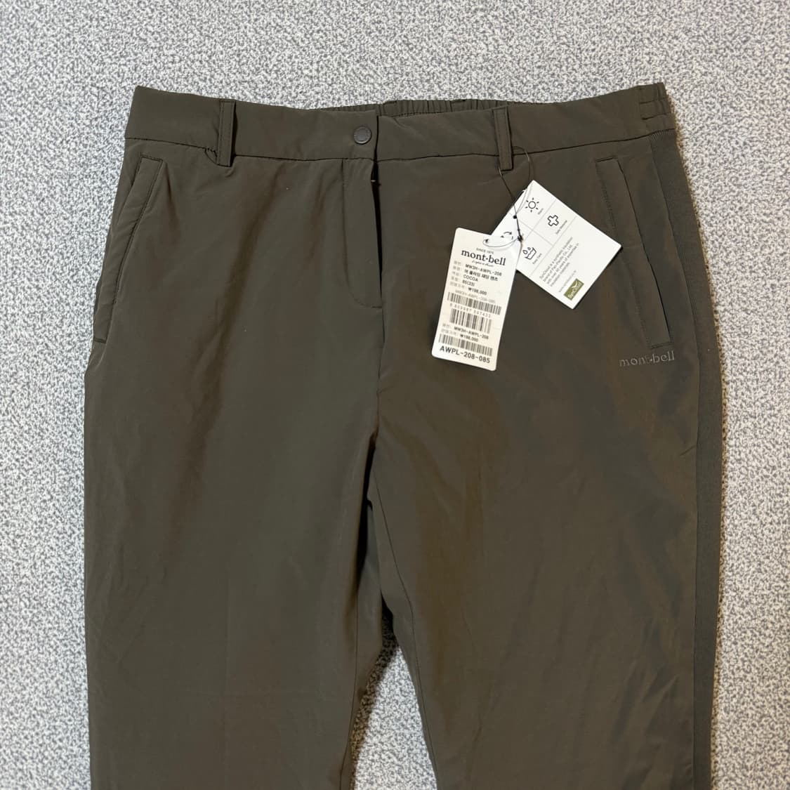 [정가 19만원] 몽벨 패딩 팬츠 33 상품이미지3