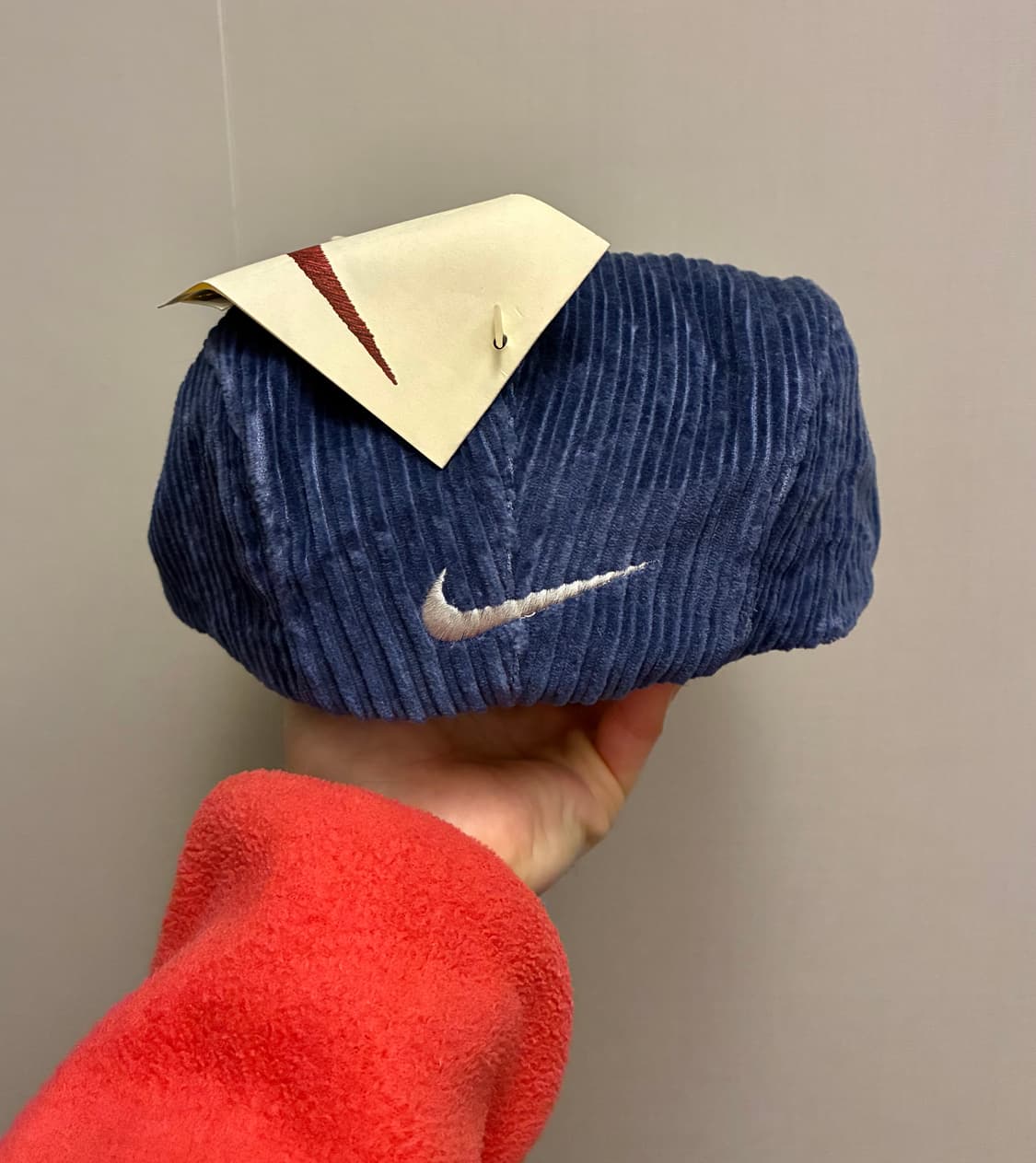 (데드스탁)90s NIKE 나이키 빈티지 코듀로이 헌팅캡 베레모  90s 상품이미지2