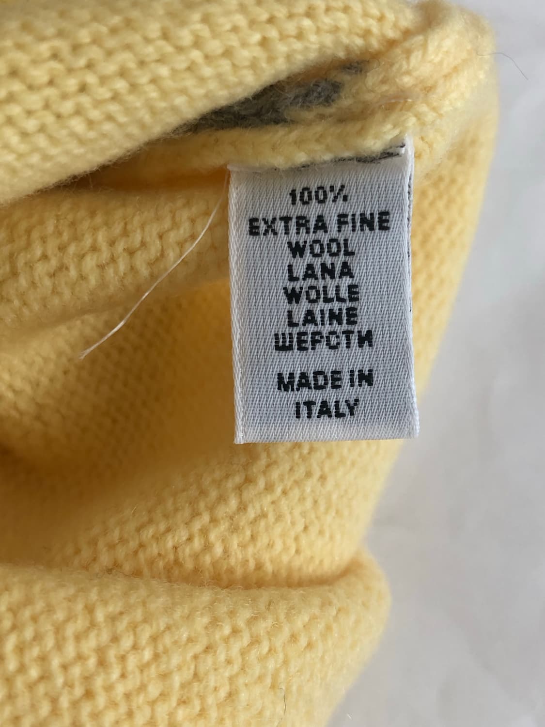 BALLANTYNE(발란타인) 아가일패턴 울 니트 스웨터 상품이미지8