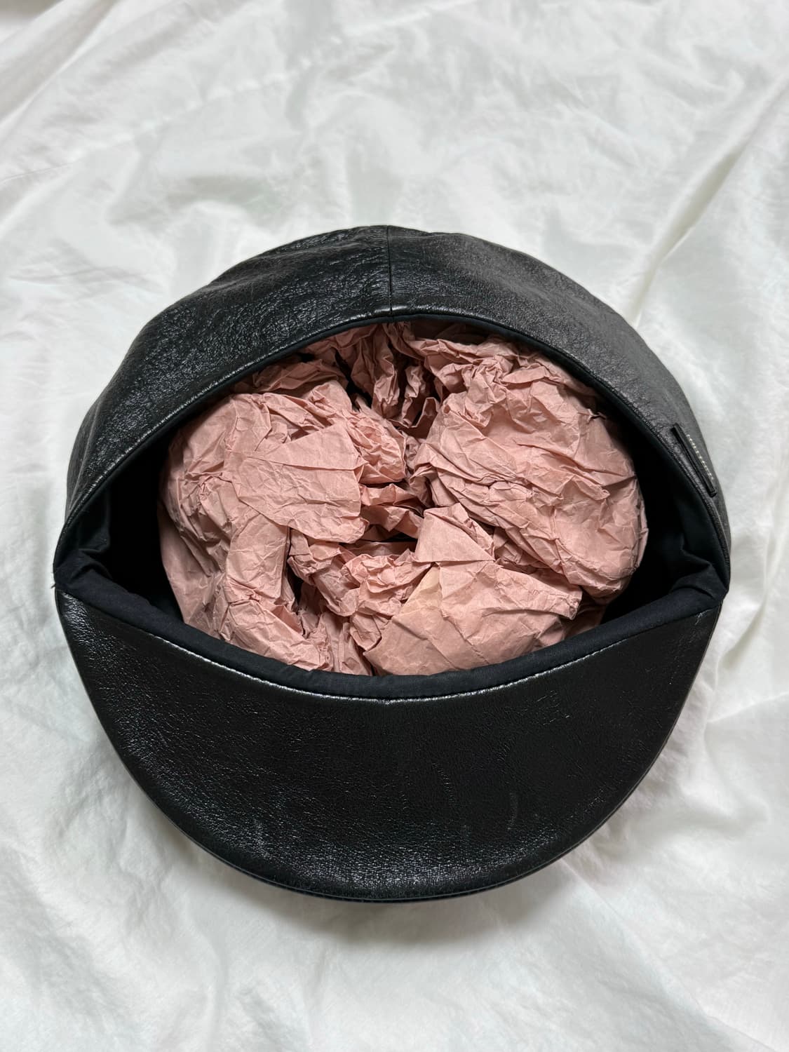 [S] 미우미우 나파레더 햇 상품이미지3