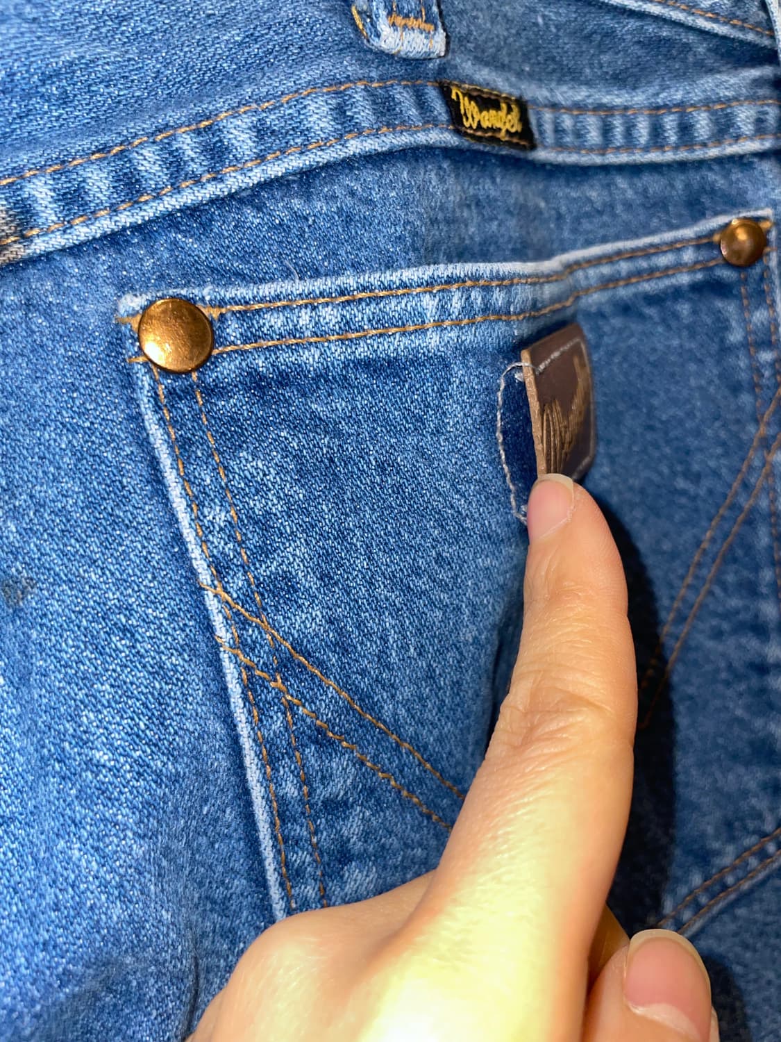 80's Vintage Wrangler Denim Pants USA 상품이미지9