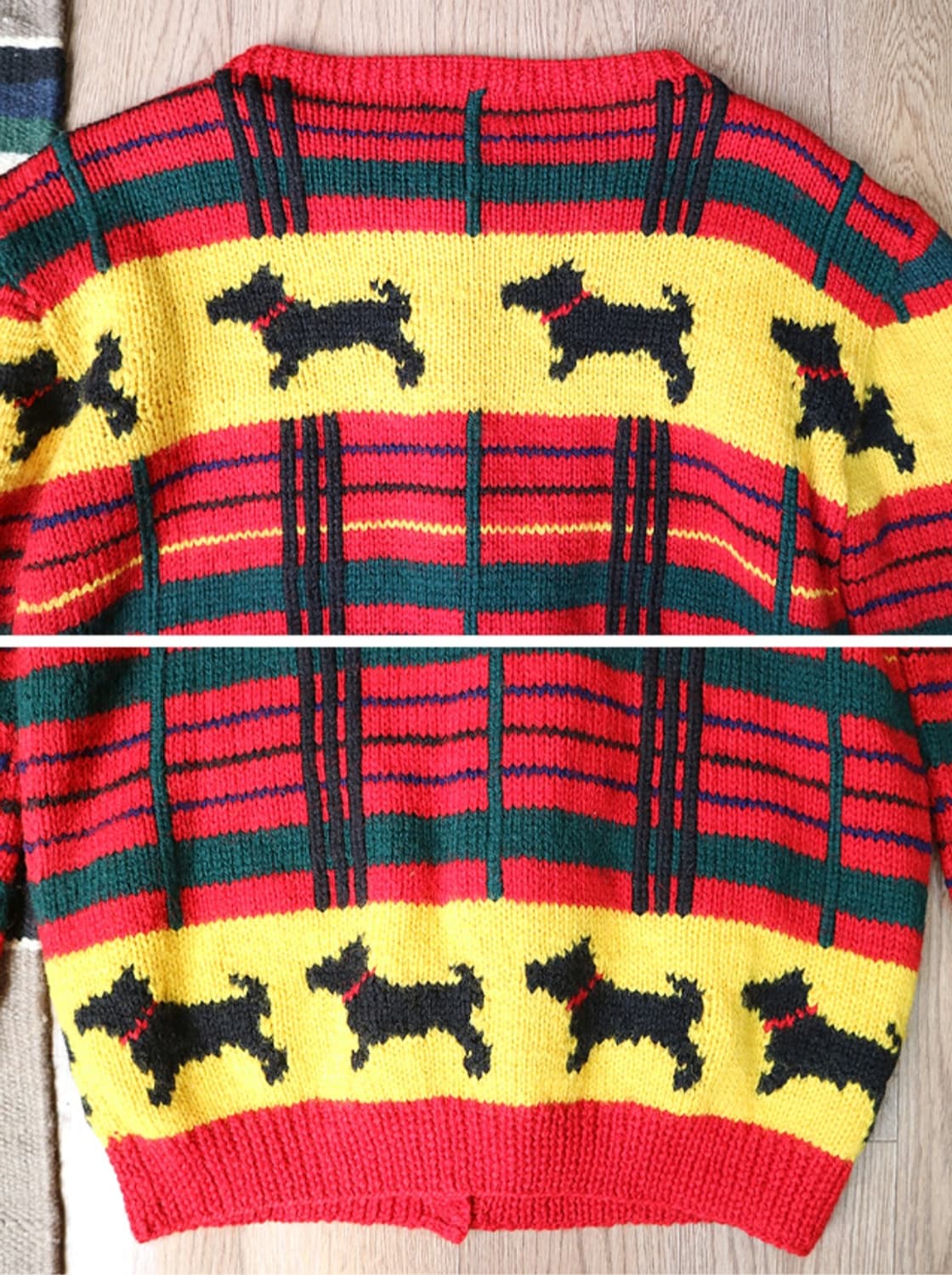 우루과이산 울100% 나무단추 빈티지 가디건

 상품이미지6