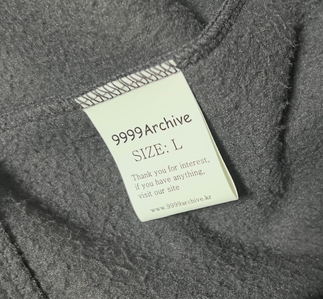 L) 9999아카이브 웨이브 플리스 자켓 상품이미지6
