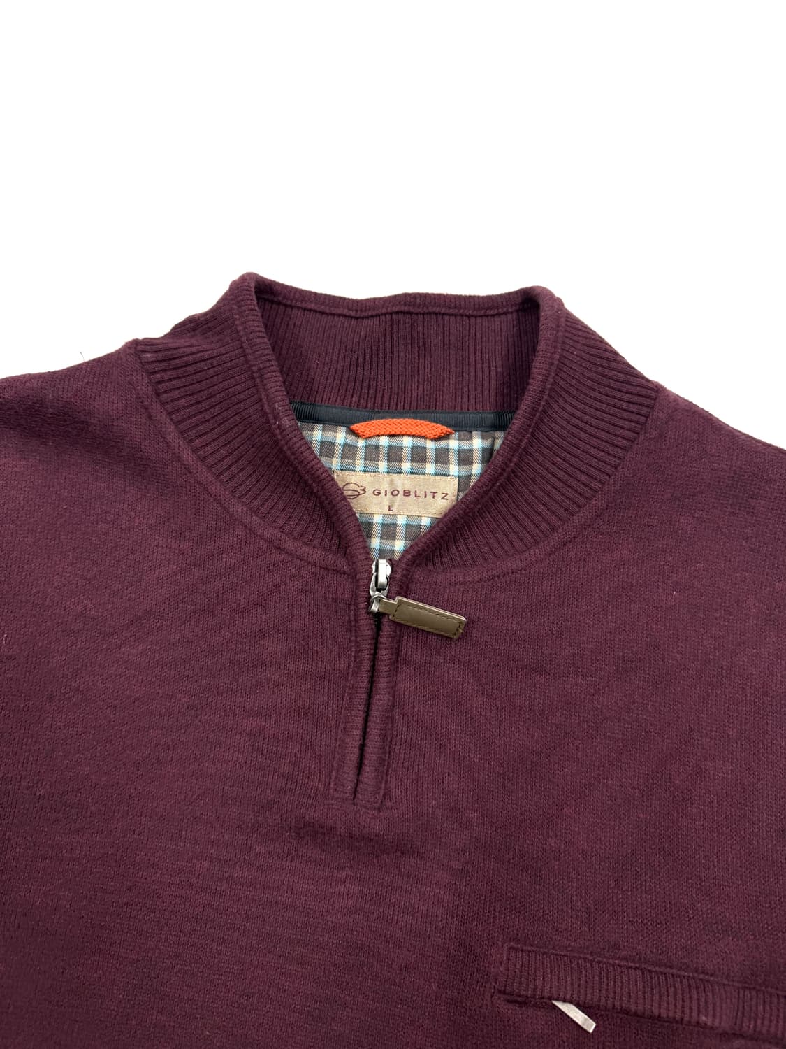GIOBLITZ 하프집업 니트 스웨터 상품이미지3