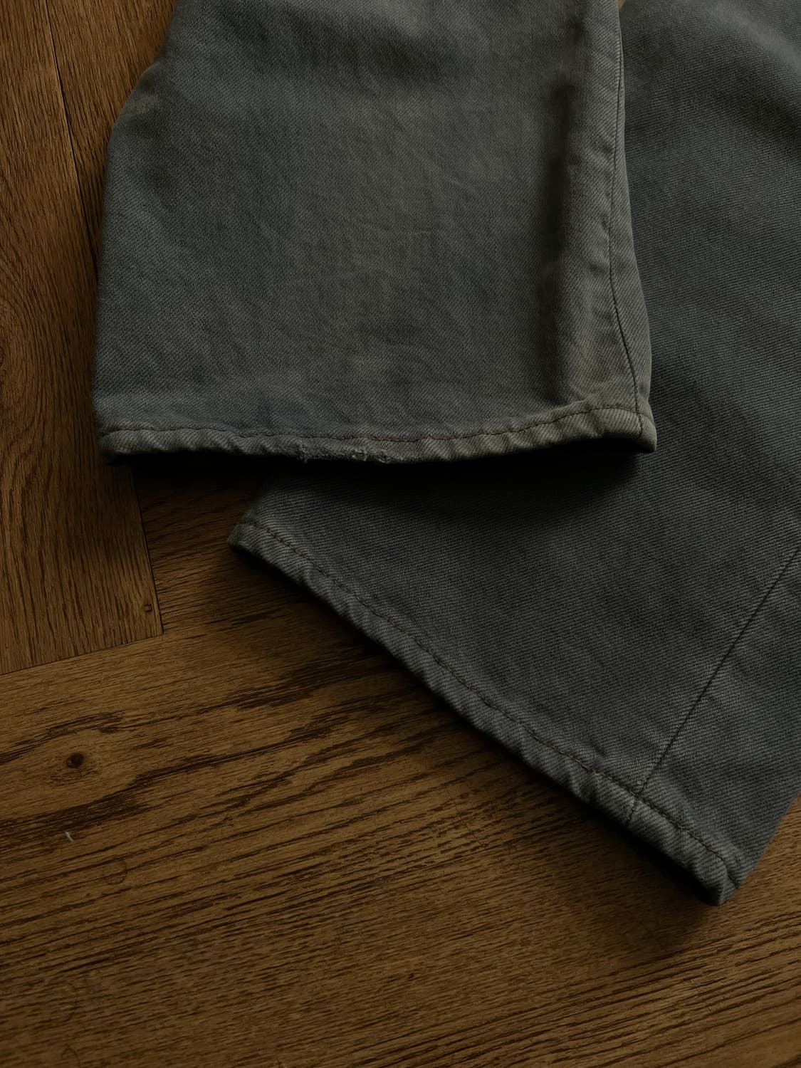 [38]90's 리바이스 501 USA 가먼트다잉 데님 팬츠 S33 상품이미지4