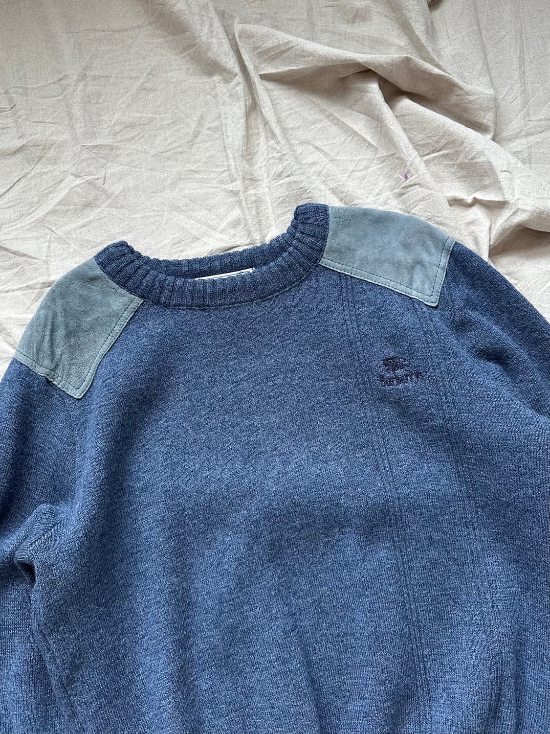 버버리 올드스쿨 90s 국내 라이센스 코만도 울100% 니트 상품이미지6