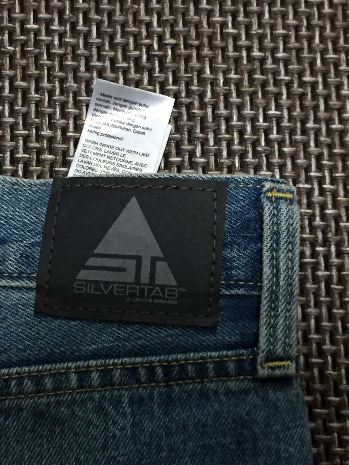 리바이스 00s 실버탭 루즈핏 데님팬츠 상품이미지6