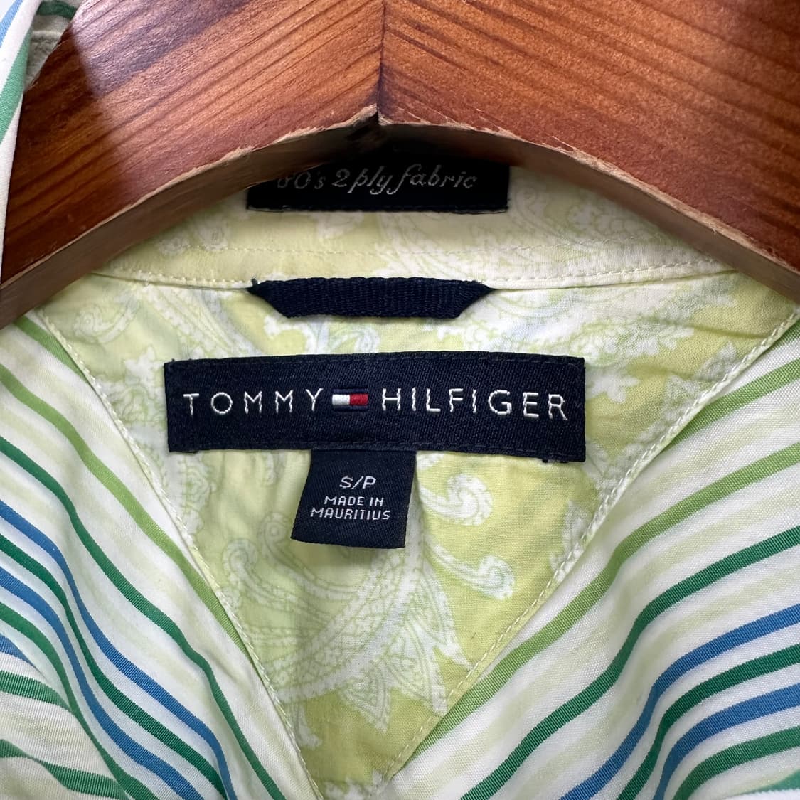 타미힐피거 스트라이프 반팔 셔츠 남방 105 @355 상품이미지6