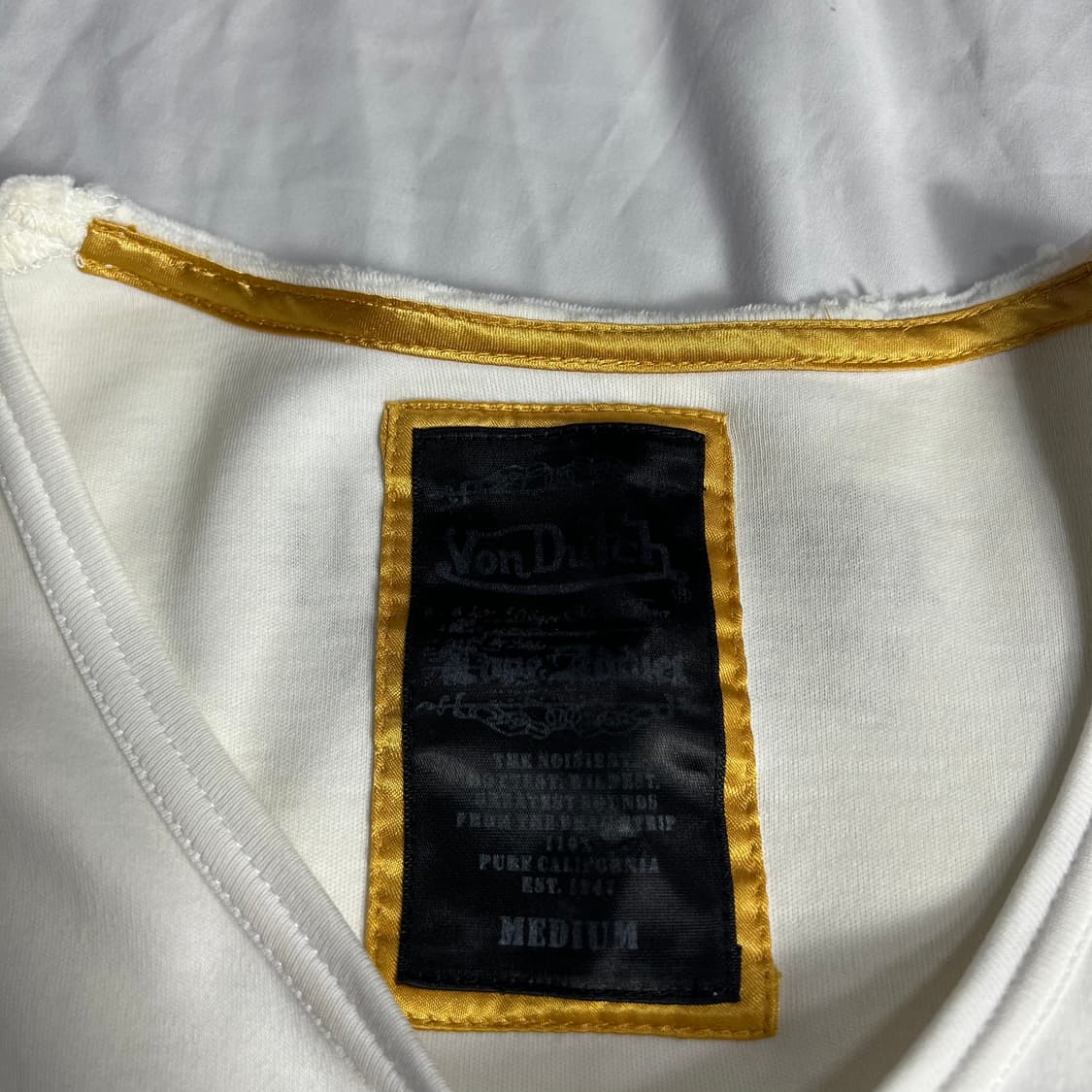 [Von Dutch] 본더치 펑크 스컬 프린팅 롱슬리브 상품이미지4