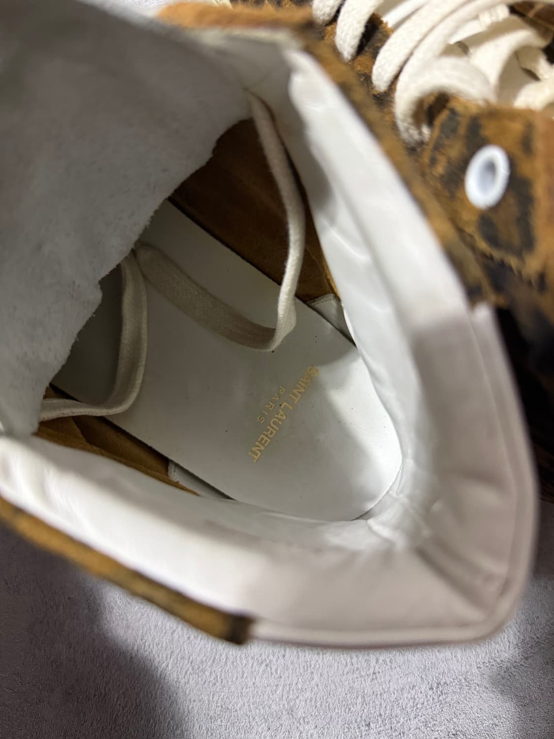 16SS 생로랑 레오파드 하이탑 스니커즈 상품이미지8