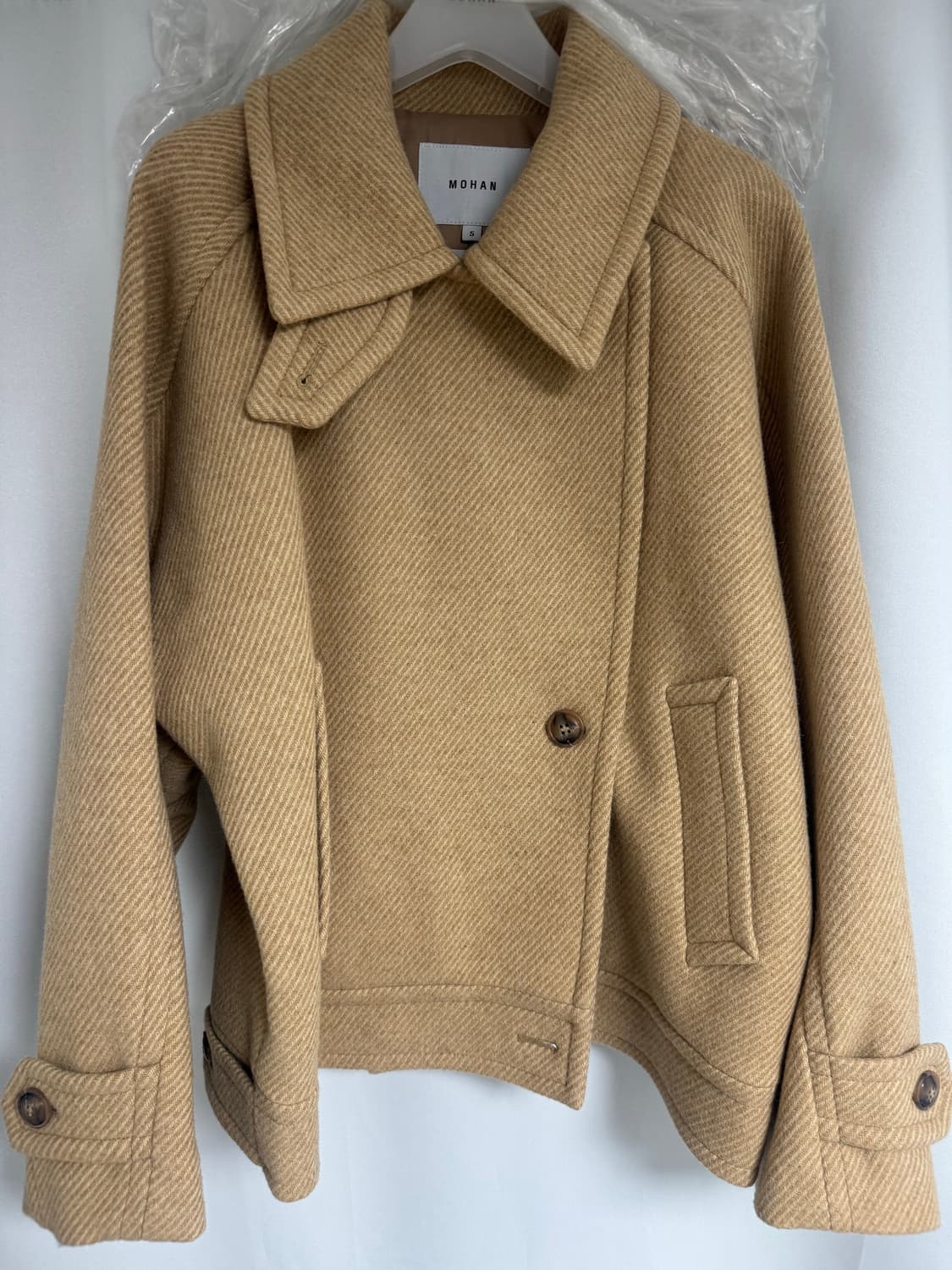 모한 울 하프 코트  RTW PREMIUM WOOL TWILL HALF 상품이미지4