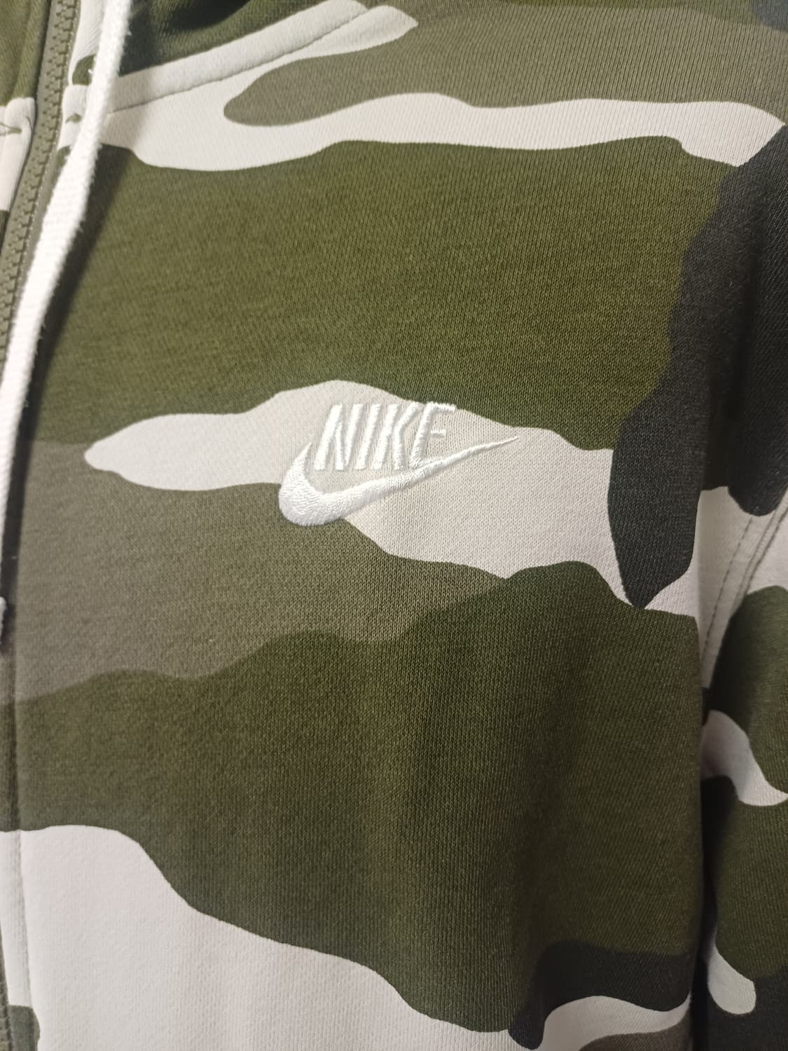 [L/100] 나이키 NSW 클럽 플리스 카모 풀집 후디 상품이미지5