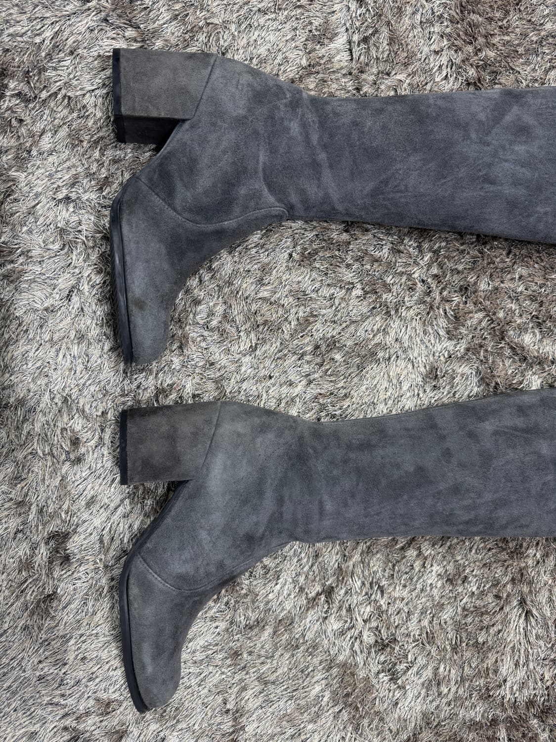 스튜어트 와이츠먼 TIELAND 스웨이드 롱부츠 37 상품이미지3