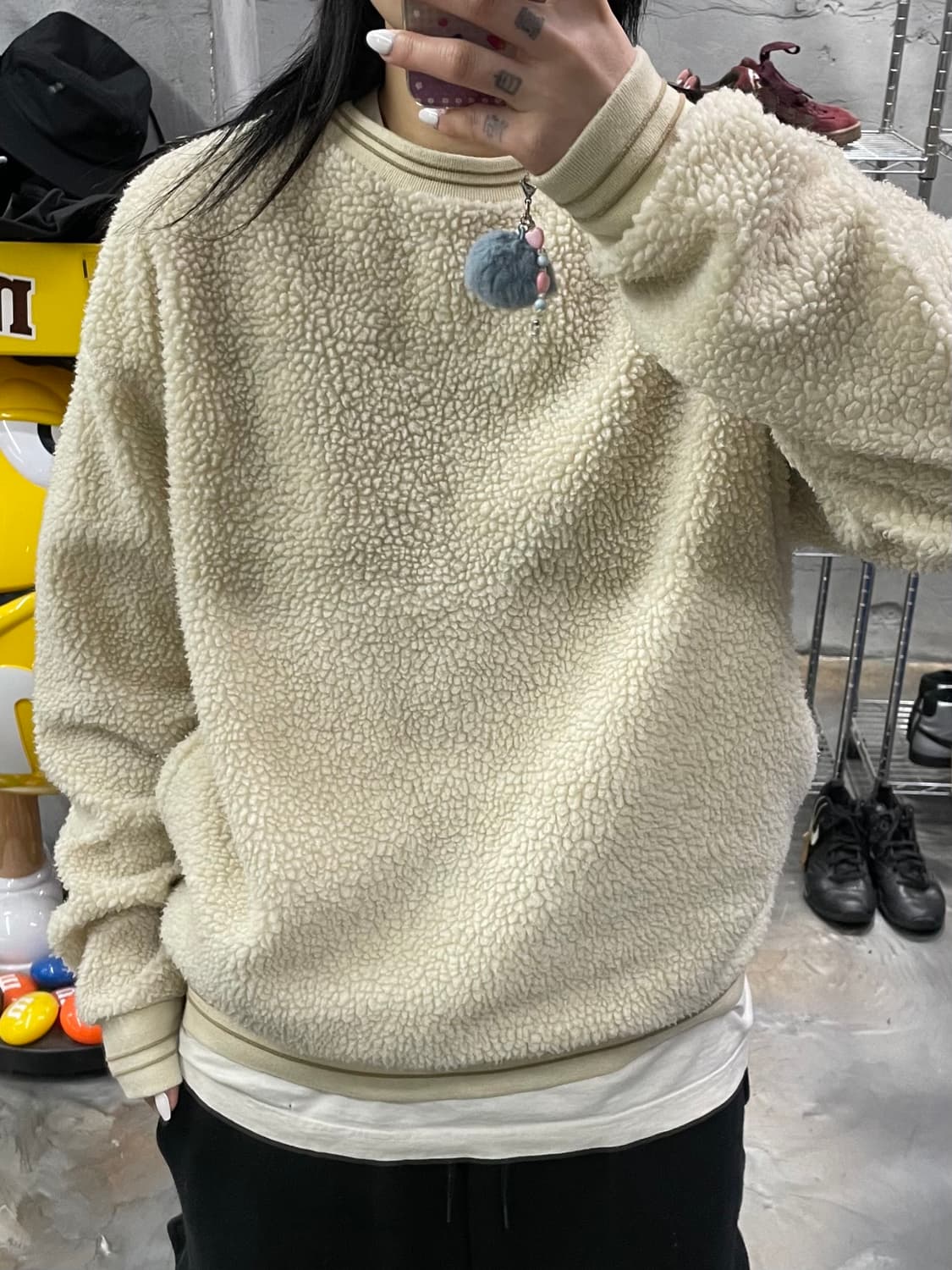 빔즈 플리스 스웻셔츠 상품이미지6