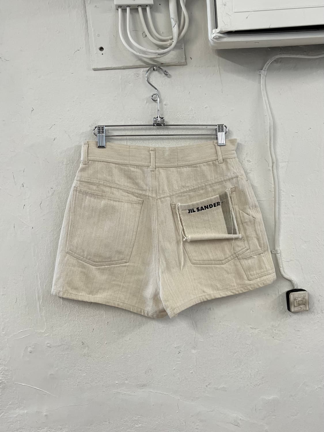 질샌더 코튼 쇼츠 상품이미지1