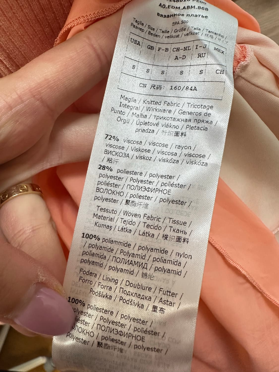 MAX&Co 막스앤코Knit Docking Flare one-piece  상품이미지8