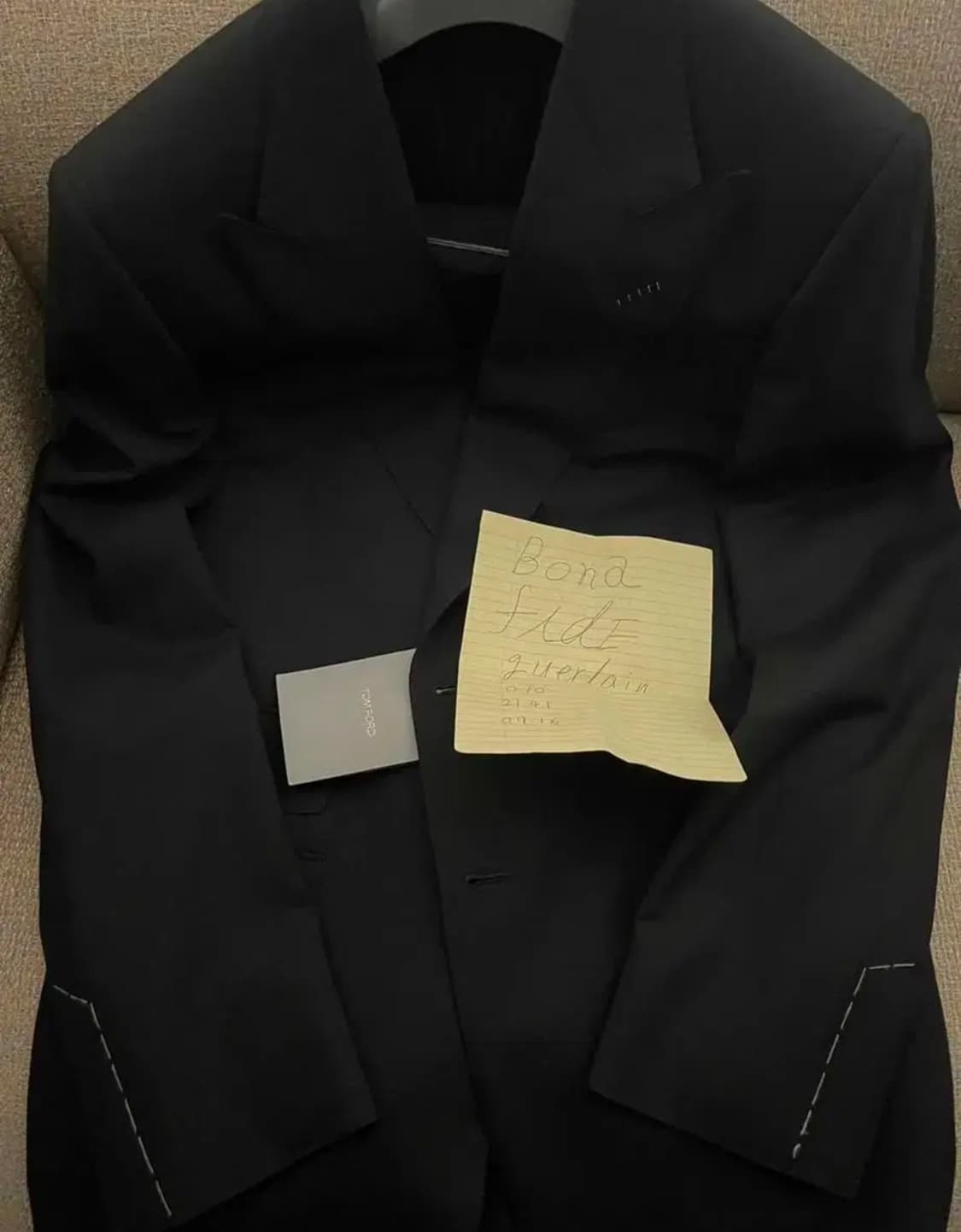 톰포드 윈저수트 블랙 상품이미지5