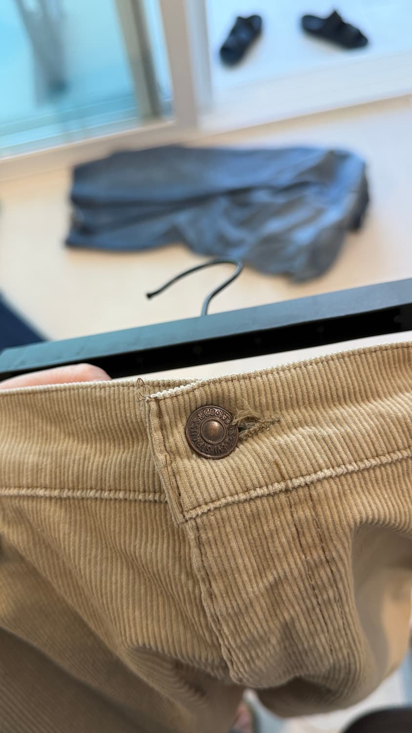 빈티지 리바이스 517핏 코듀로이 플레어 팬츠 상품이미지3