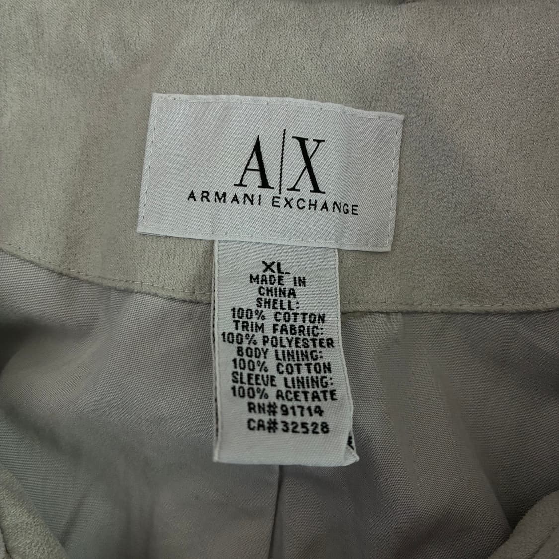 Armani Exchange 알미니 엑체인지 2-way 그레이 자켓 상품이미지7