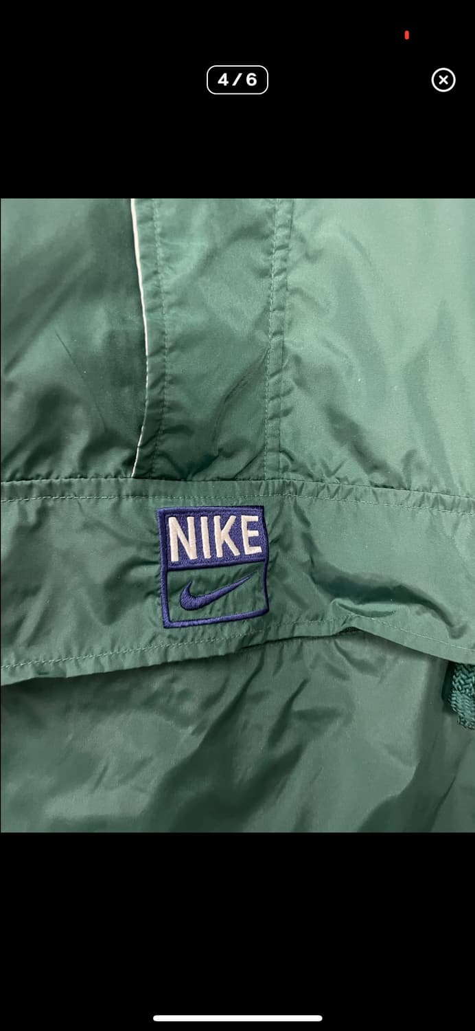 나이키 90s 올드스쿨 그린우븐 아노락 바람막이 A3170 상품이미지4