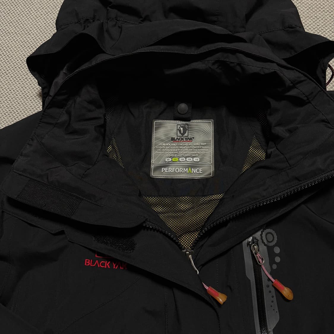 블랙야크 고어텍스 퍼포먼스 쉘 바람막이 자켓 상품이미지3
