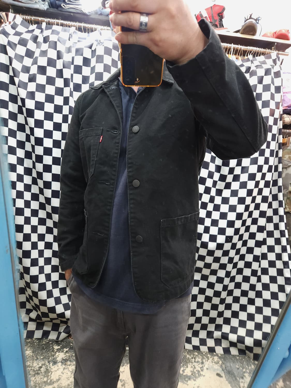 리바이스 블랙 데님 커버롤

 상품이미지9