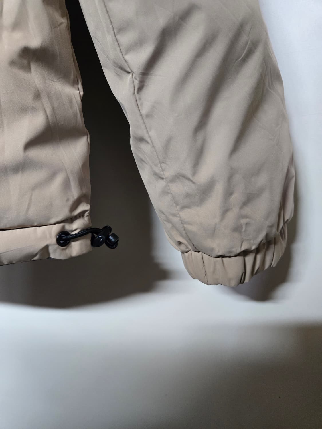 스파오 리버시블 숏패딩 S실버/브라운 상품이미지6