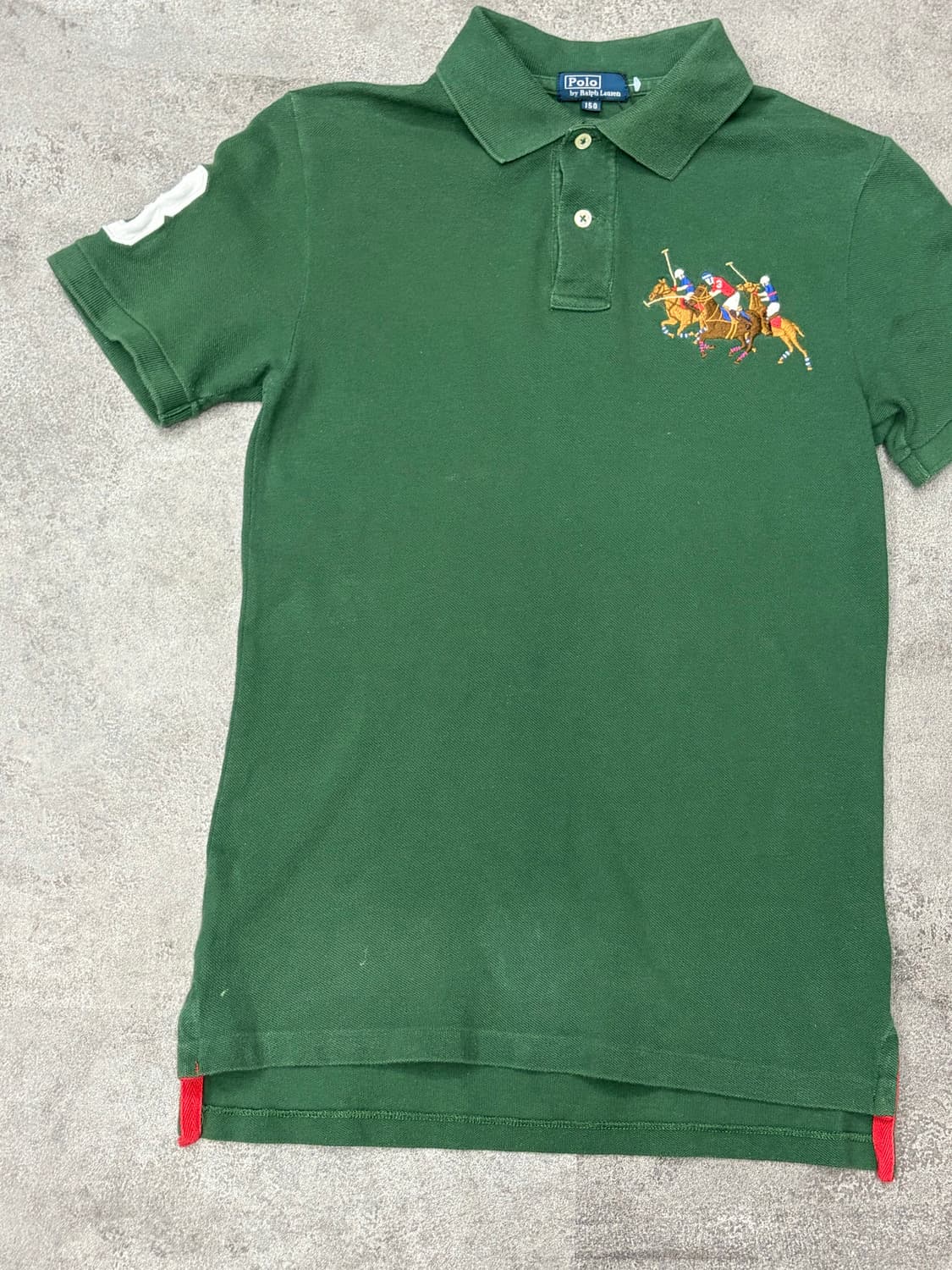 폴로 랄프로렌 빅포니 그린 폴로 반팔티 상품이미지4