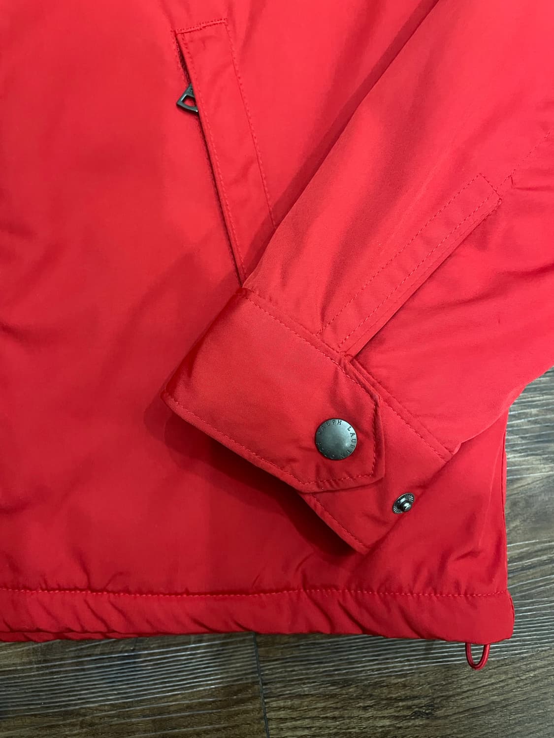 폴로 랄프로렌 기모 폴리쉘 페리 자켓 레드 상품이미지4