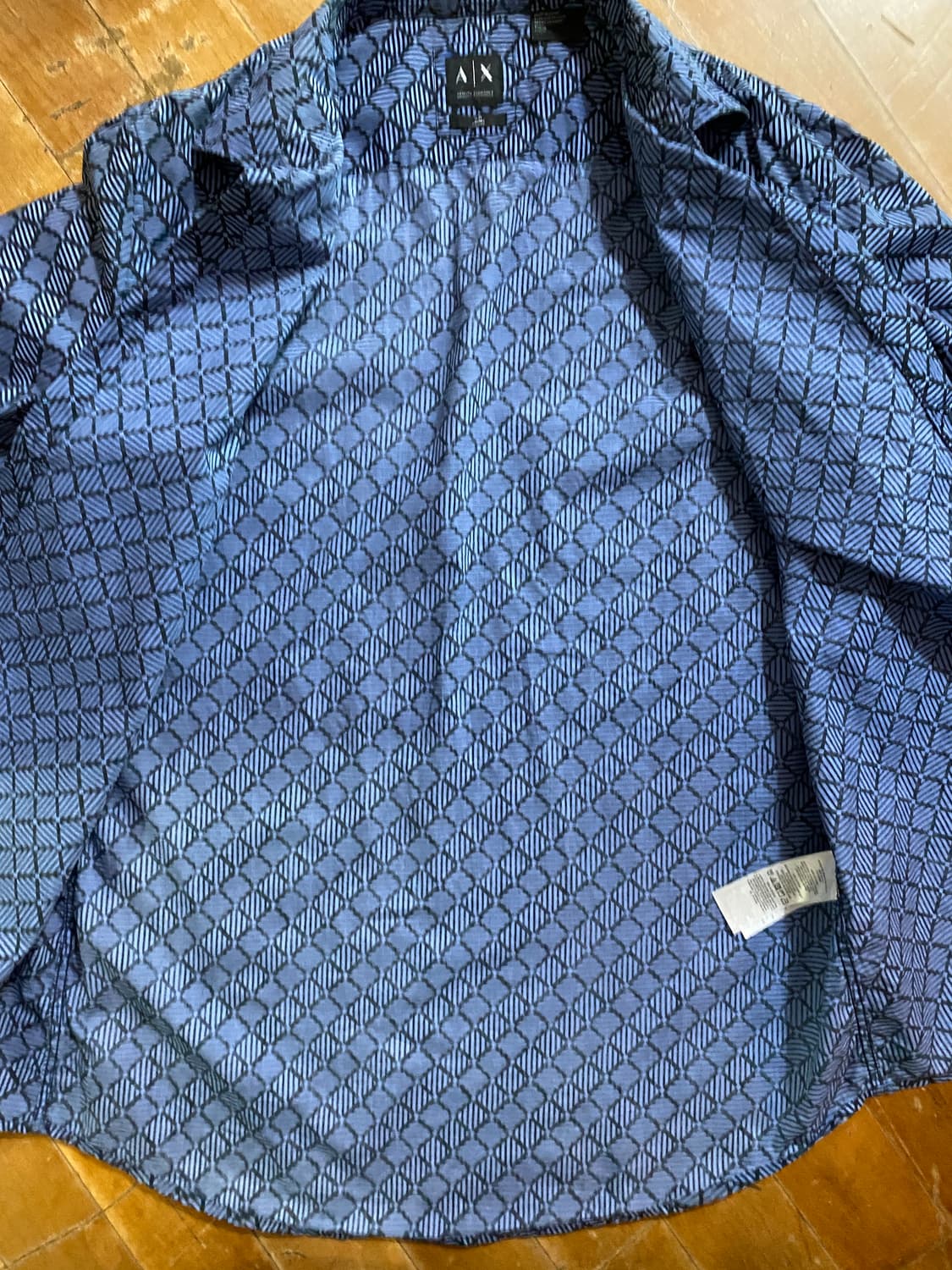 Armani Exchange 패턴 셔츠 L (100) 상품이미지4