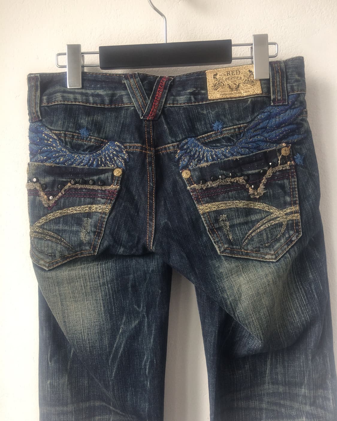 Red pepper denim pants 상품이미지6