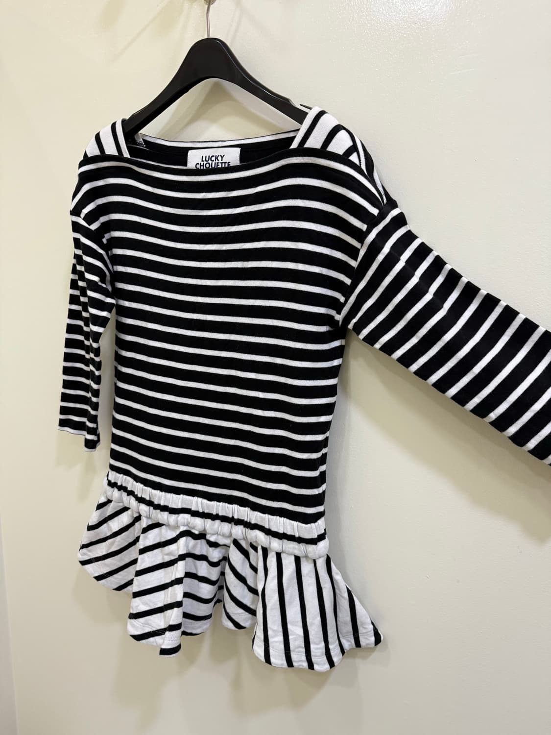 럭키슈에뜨 스트라이프 티셔츠 정품 상품이미지2