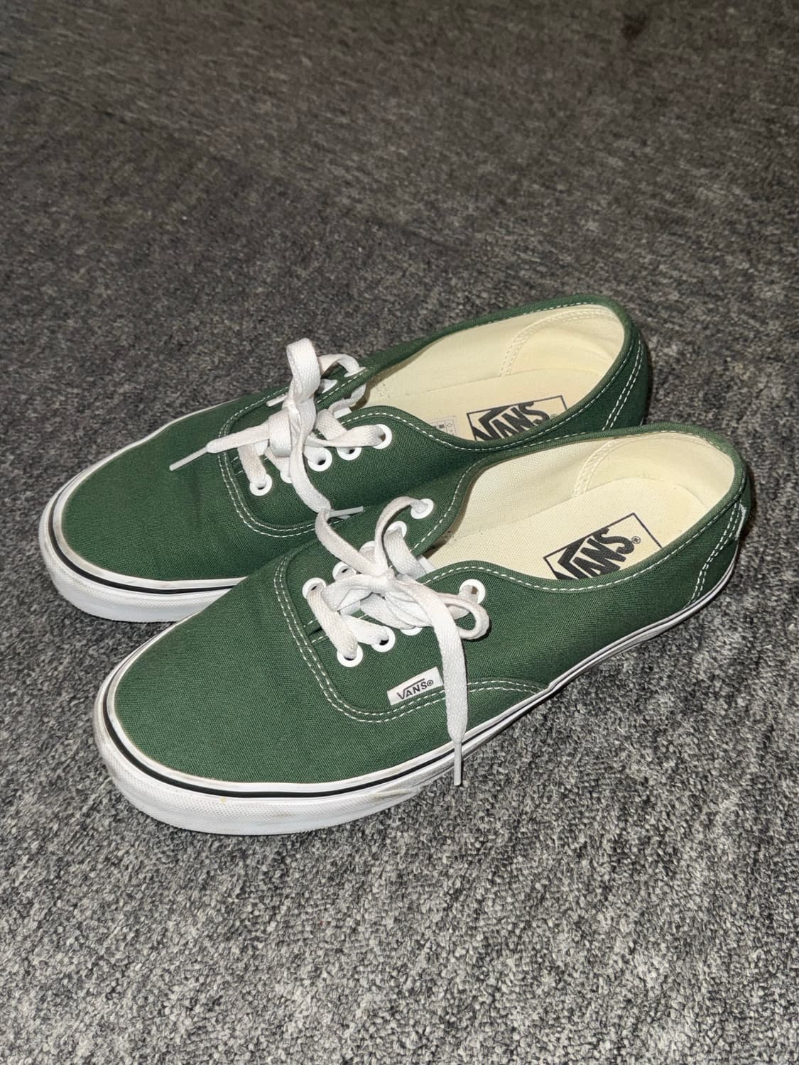 (270) 반스 어센틱 컬러 띠어리 그리너 페이스처 상품이미지2