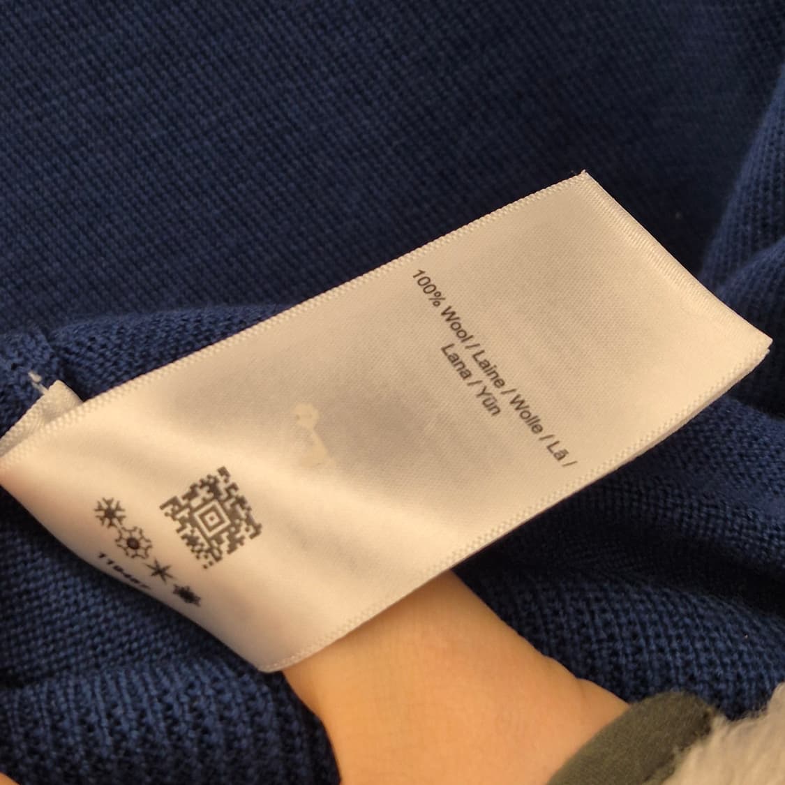 프레드페리 클래식 크루넥 메리노울 니트 100 상품이미지5