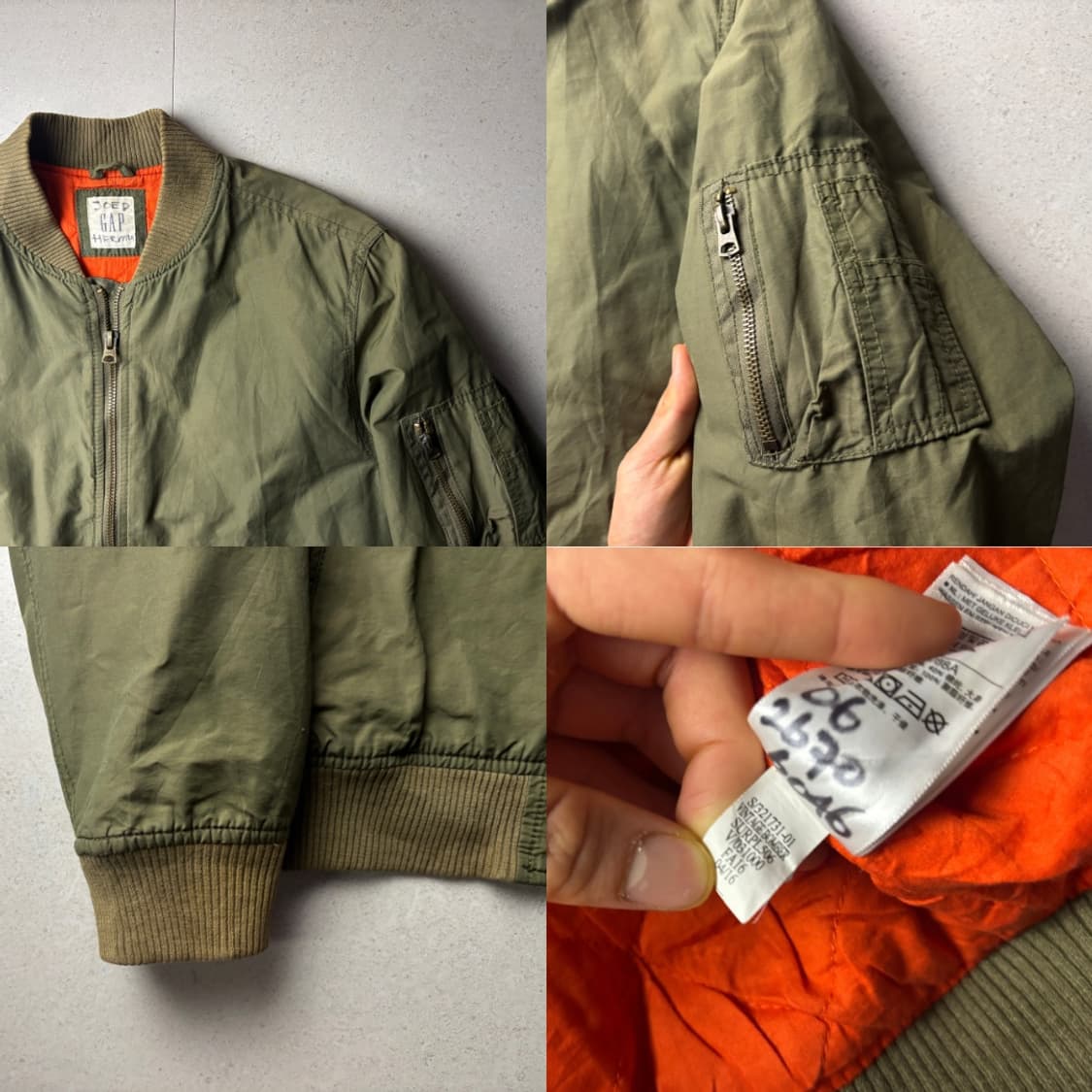 갭 항공 점퍼 상품이미지3